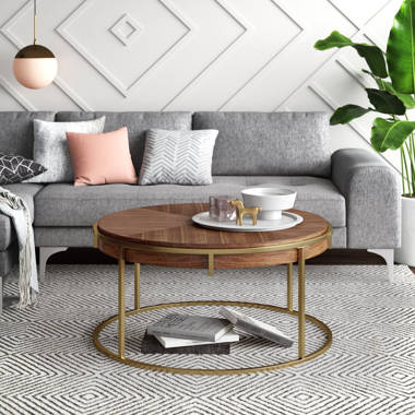 Mistana Wasser Cross Legs Coffee Table Reviews Wayfair